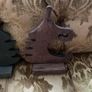 40 of Timber Christmas Trees for holding bauble - Image 4