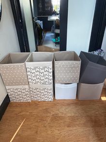 Fabric Storage Boxes Bundle of 8