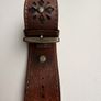 Fossil Wide Cuff Watch | Vintage Style Leather Strap | Brown | Unique Statement Watch Image 8