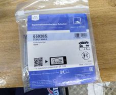 BMW e90 rear handbrake shoes