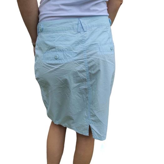 Blue skirt