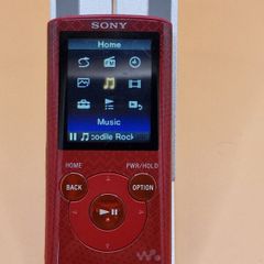 Sony MP3 Walkman NWZ E384 8GB Red Music Player