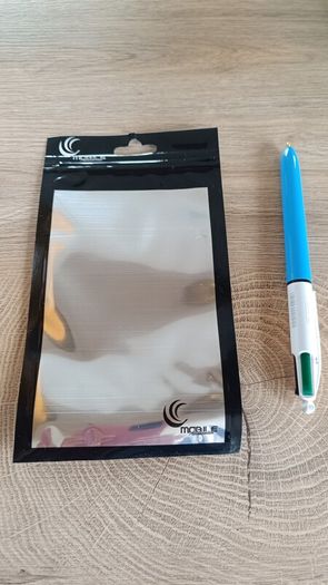 Zipper aluminum mobile accessories bags