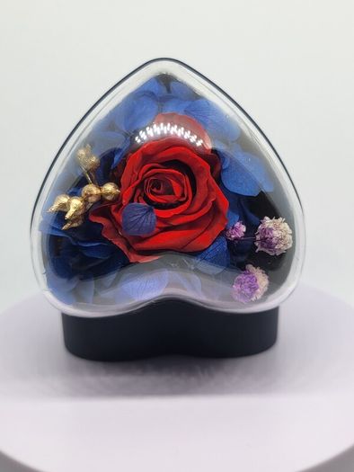 Heart Ring Box (Size 7x7x7 cm)