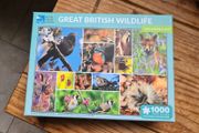 Great British Wildlife 1000 Piece Jigsaw Puzzle