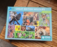 Great British Wildlife 1000 Piece Jigsaw Puzzle