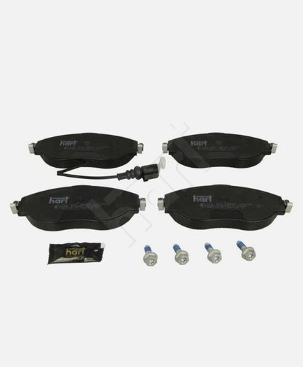 Front HART 252 930 Brake Pad Set, disc brake for AUDI,SEAT,SKODA,VW