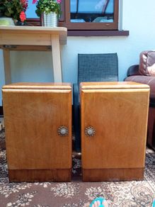 ART DECO bedside cabinets