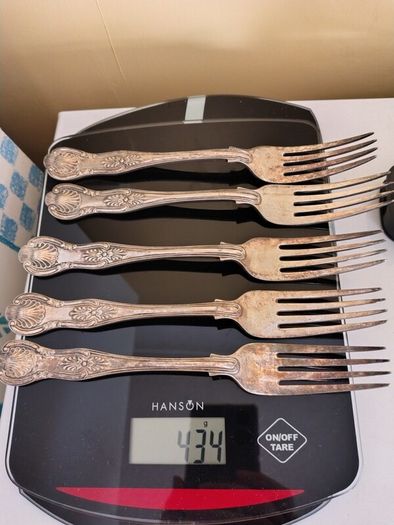 Vintage Kings Pattern Forks