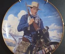 Franklin Mint Limited Edition John Wayne Decorative Plate