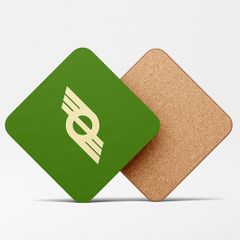 CIE Flying Snail Old Logo Coaster