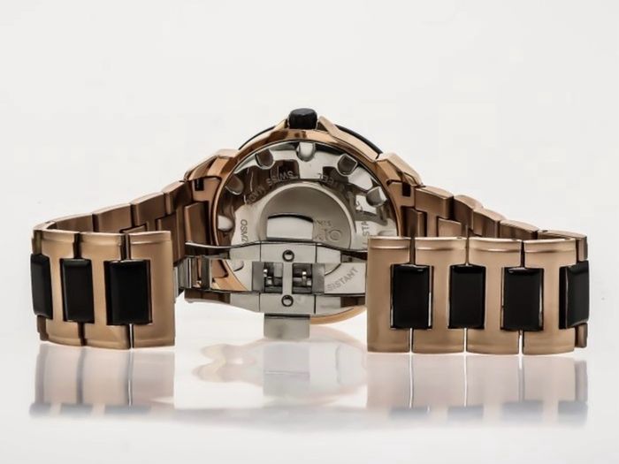 Optima, Swiss Made, Men Watch Rose Gold