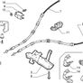 Genuine Fiat Coupe 1994-1996, 1996-2000, Rh Handbrake Cable 46401725 Image 2
