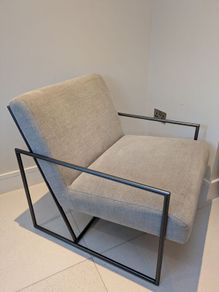 Contemporary Grey Chair