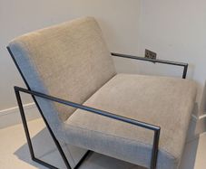 Contemporary Grey Chair