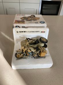 WW2 BMW R-75 Afrika Korps Scale 1/15 Polistil
