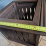 Hardwood handmade planter Image 4