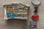 'I Love Roma' Rome Keyring &amp; Magnet