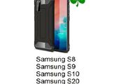 For Samsung Galaxy S8/S9/S10/S20 Case Black Luxury Armor Shockproof Hybrid Design Case New