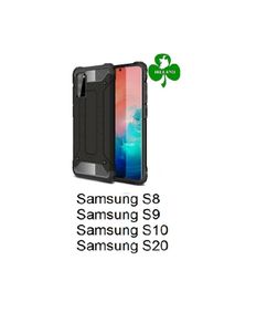 For Samsung Galaxy S8/S9/S10/S20 Case Black Luxury Armor Shockproof Hybrid Design Case New