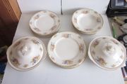 John Maddock &amp; Sons Ltd Sunchow, Ivory Ware, Part Dinner Service 1940's