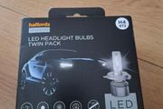 Halfords Advanced LEDr H4 472 Headlight Twin Pack