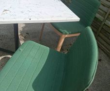 Cafe tables and chairs