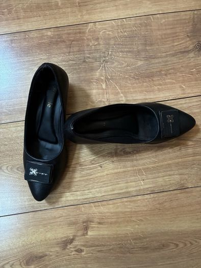 Black Block Heels