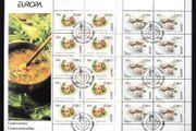 2005 Ireland Europa (Gastronomy) Commemorate Stamp Sheetlet Finse Used with First Day Issue cancel