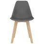 5 Piece Dining Set Grey Image 8