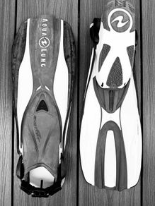 scuba diving fins aqua Lung