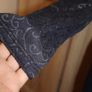 Sensuelles navy lace long sleeve maxi dress size UK12 EU40 Postage included Image 5