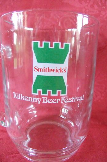 Smithwick's Kilkenny Beer Festival Glass