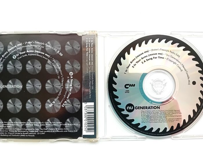Nu Generation  In Your Arms  Cd Single