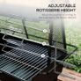 3-in-1 Barbecue Grill, Rotisserie Roaster and Fire Pit, with Cover Image 5