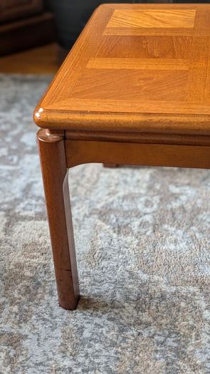 Teak coffee table