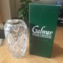 Galway Crystal Vase 8" Image 4