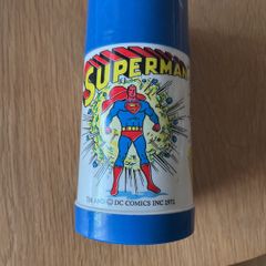 Vintage Superman Flask