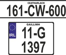 number plates