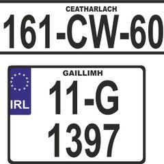 number plates