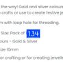 Gold & Silver Bells for Crafting Image 2