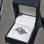Hallmarked 925 Silver Celtic Knot Ring Image 2
