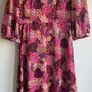 River Island pink mix dress size 10 Image 7