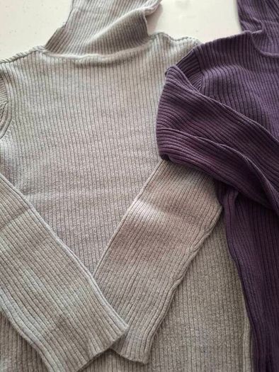 3 Highneck sweaterssize 6-7 years