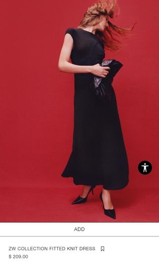 Zara Fitted Knit Dress