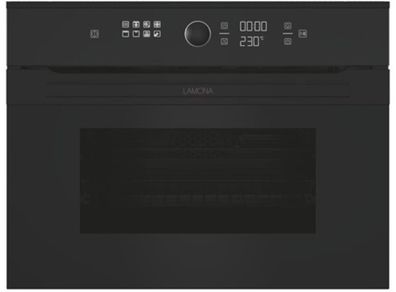 Lamona Built In 45cm Black Compact Oven With Microwave Ex-Display