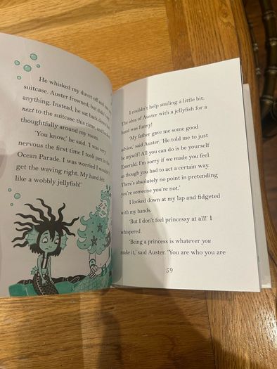 Emerald and ocean parade book