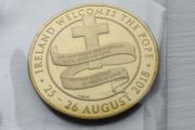 Ireland welcomes the pope August 2018 medal