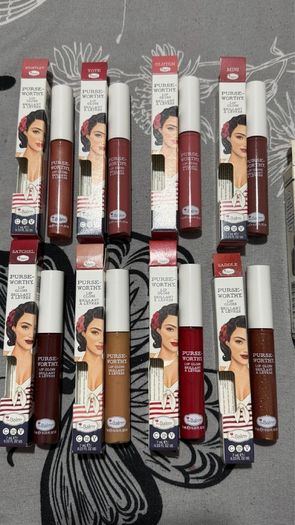 The balm lipglosses new