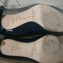 LK Bennett Navy Patent Round Toe Court Shoes Like New - EU 39/U.K. 6 Image 5